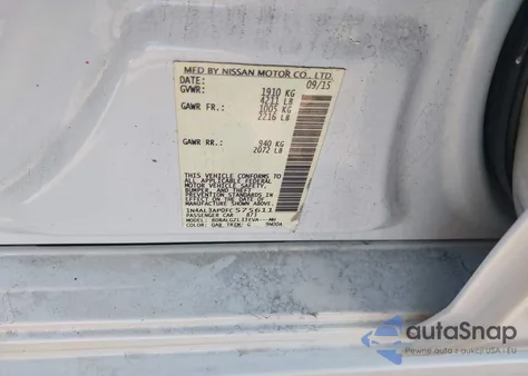 2015 Nissan Altima 2.5 S from USA, damaged, VIN 1N4AL3AP0FC575611